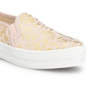 Keds x Rifle Paper Forest Blush Slip-On EUC W 10